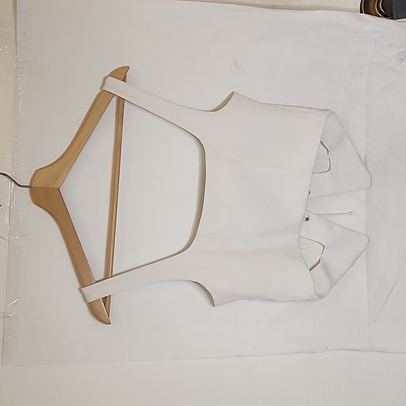 Urban Outfitters Silence and Noise White laced-up Corset Vest size M - Picture 4 of 4